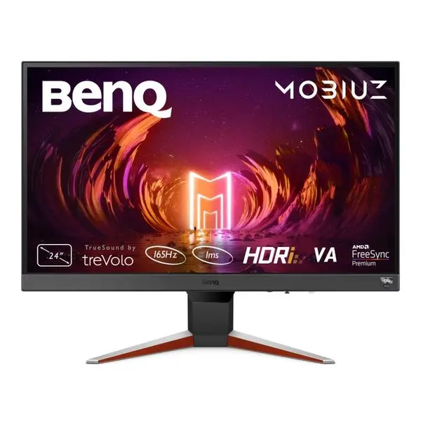 BenQ MOBIUZ EX240N 23.8" VA, 1920x1080 FHD, 1ms 165Hz, 250 cd/m2, FreeSync Premium, HDMI 2.0, DP, HDRi - 9H.LL6LB.QBE