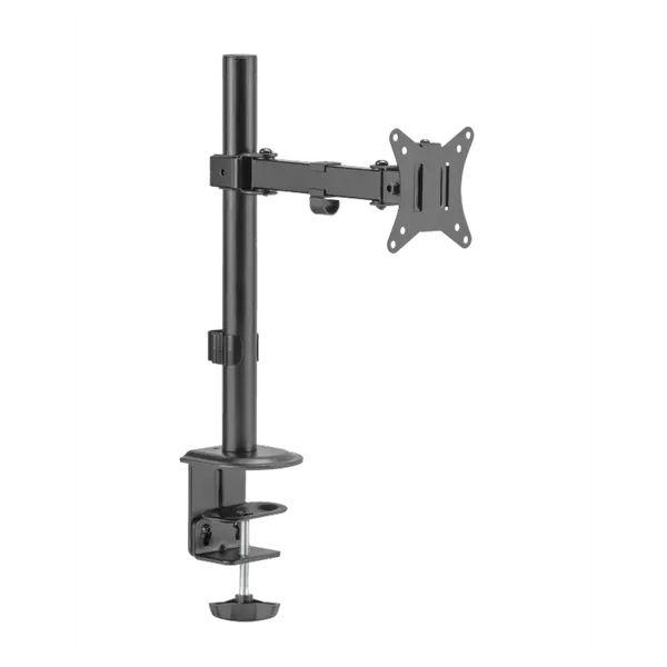 SBOX Стойка за плот, 1x LCD 13-32“ до 8kg, VESA:75x75, 100x100, черна - LCD-351/1-2