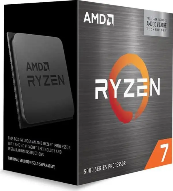 Процесор AMD Ryzen 7 5700X3D, 8 Cores, 3.0GHz (Up to 4.1GHz), 96MB, 105W, AM4 - 100-100001503WOF
