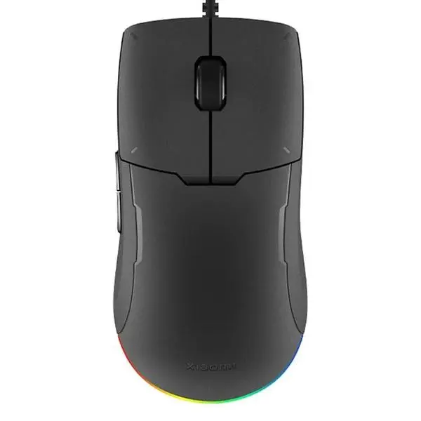 Мишка Xiaomi Gaming Mouse Lite, оптична (6200 dpi), USB, гейминг, RGB подсветка, черна,  BHR8869GL