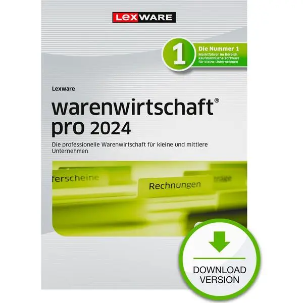 ESD Lexware Warenwirtschaft Pro 2024 - 1 Device, 1 Year - ESD-DownloadESD -  (К)  - 09171-2038 (8 дни доставкa)
