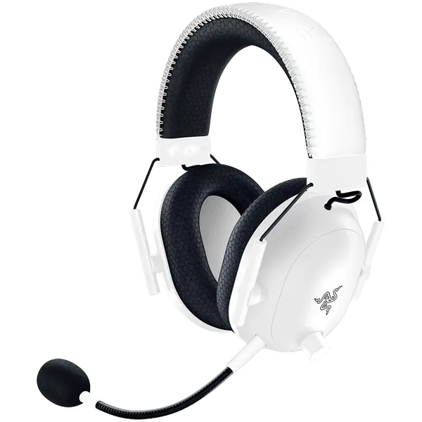 BlackShark V2 Pro (2023) - White, Wireless Gaming Headset, Razer TriForce Titanium Driver 50 mm - RZ04-04530200-R3M1