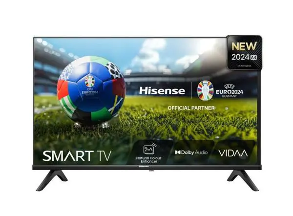 Hisense 40" A4N, Full HD 1920x1080, DLED, HDR, HLG, DTS HD, Smart TV, WiFi, WiFi Direct, 2xHDMI, 2xUSB - 40A4N