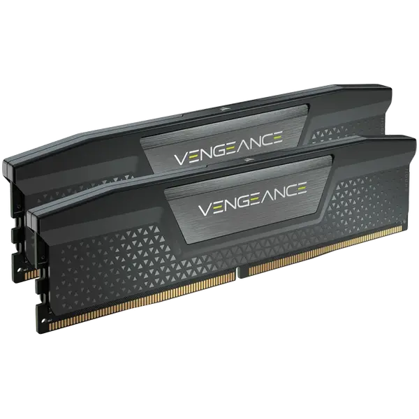 CORSAIR DDR5, 64GB (2x32GB) VENGEANCE DDR5 6000, CL38-44-44-96, 1.35V Std PMIC Intel XMP Memory - Black - CMK64GX5M2B6000C38