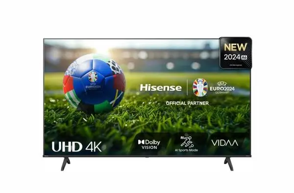 Hisense 43" A6N, 4K Ultra HD 3840x2160, DLED, DFA, Precision Colour, HDR 10+, HLG, Dolby Vision, DTS Virtual X - 43A6N