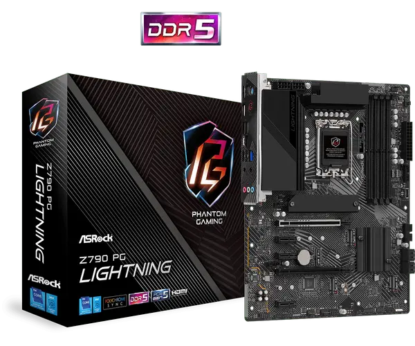 Дънна платка ASROCK Z790 PG LIGHTNING/D5 - 67605