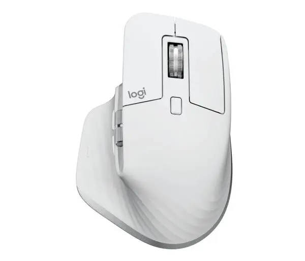 Logitech MX Master 3S Performance Wireless Mouse  - PALE GREY - EMEA - 910-006560
