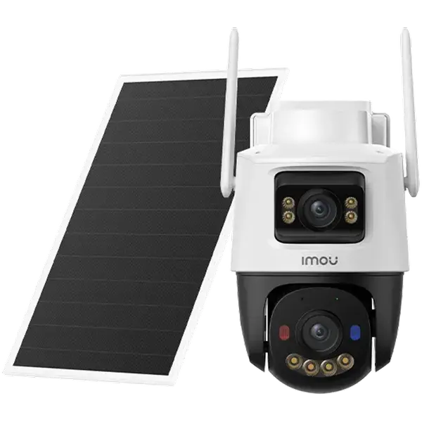 Imou AOV Dual Battery Camera-Kit 10MP, Wi-Fi 2.4GHz + 4G, Dual 5MP+5MP, 3.6mm fixed and 3.6mm PT Lens - IPC-SA70F-10M0T2-EU/FSP008