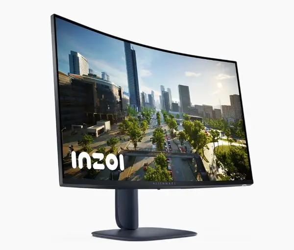 Dell Alienware  31.5" Curved WQHD LED AG , VA, 1ms GTG, 3000:1, 400 cd/m2, 2560x1440, 180 Hz, 95% DCI-P3 - AW3225DM
