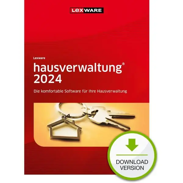 Lexware Hausverwaltung 2024 - 1 Device, ESD-Download ESD -  (К)  - 06455-2016 (8 дни доставкa)