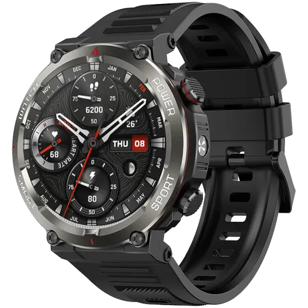 Blackview W50 Pro, Smartwatch, Realtek 8763EWE, 	1.45-inch TFT scrren, battery 960mAhTypical Use >30 days Standby Time>100 days - BVW50PRO-B