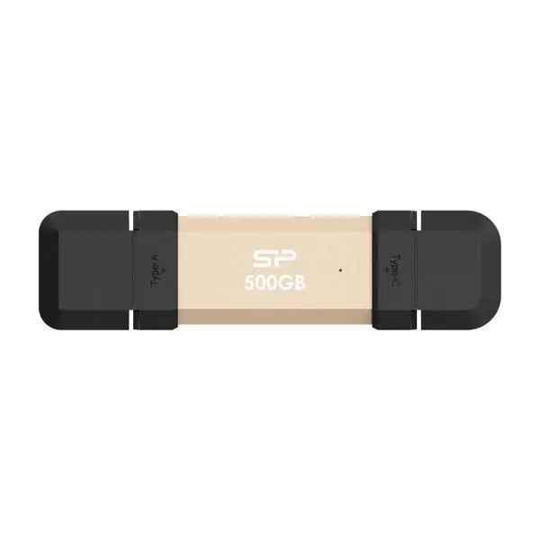 Външен SSD Silicon Power DS72 Gold - 500GB - SP500GBUC3S72VPG