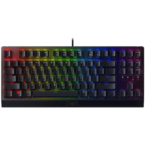 Razer BlackWidow V3 Tenkeyless - Mechanical Gaming Keyboard, US Layout, Razer Chroma RGB - RZ03-03490100-R3M1