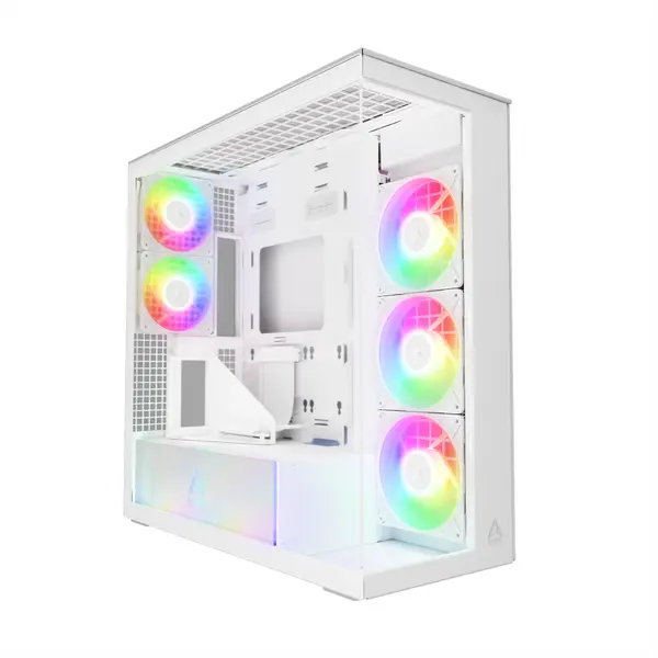 Кутия за компютър Arctic Xtender VG - White Mid-Tower - ARCTIC-CASE-ACPCC00017A