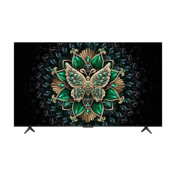 Телевизор TCL, 55" (139.7cm) 4K/UHD QLED Smart TV, HDR10+, Dolby Vision, Dolby Atmos, DTS Virtual:X, DVB-T/C/S2, Wi-Fi, Bluetooth, 3x HDMI, 55C69K