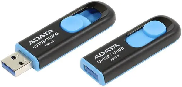 ADATA USB3.0 128GB PLASTIC - AUV128-128G-RBE