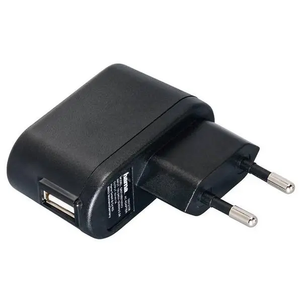 Hama Зарядно у-во без кабел USB 220V/5V - 1000 mA 12108