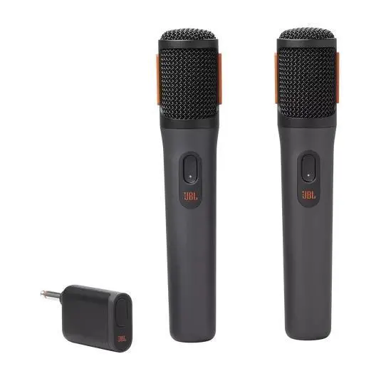 Комплект безжични микрофони JBL PartyBox Wireless Mic, 2 бр, До 30м - 46000447