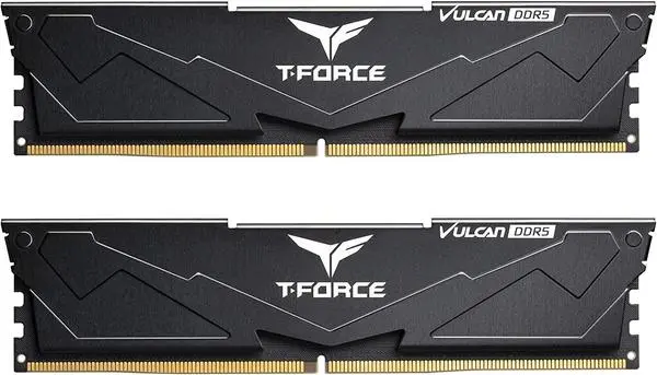 Team Group T-Force Vulcan DDR5 32GB (2x16GB) 6000MHz CL38 FLBD532G6000HC38ADC01 -  FLBD532G6000HC38ADC01
