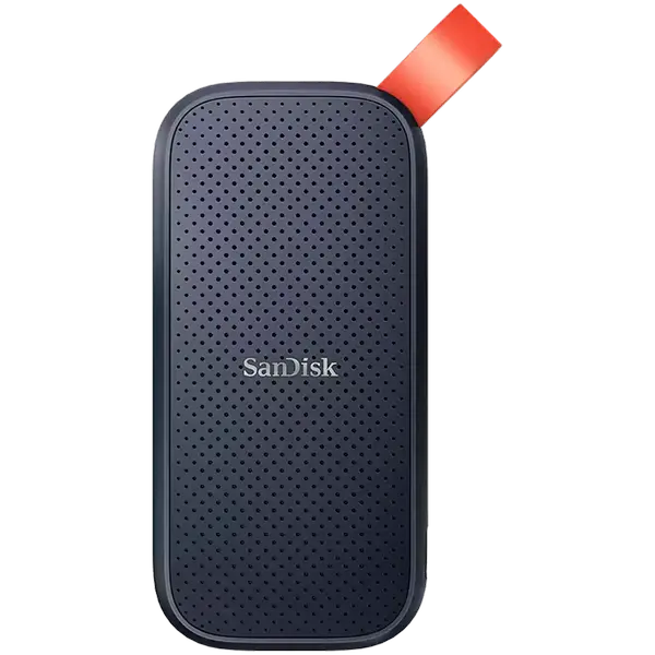SanDisk Portable SSD 480GB - up to 520MB/s Read Speed, USB 3.2 Gen 2, Up to two-meter drop protection, EAN: 619659184339 - SDSSDE30-480G-G25
