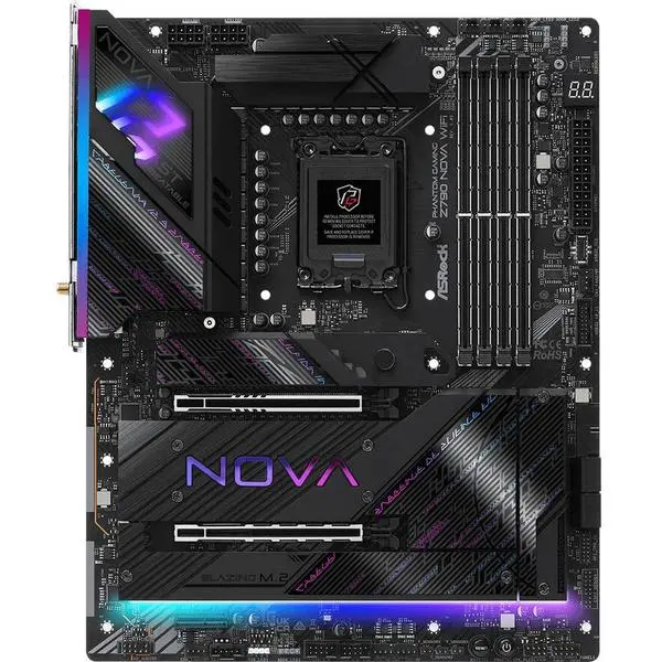 ASRock Z790 Nova WiFi 1700 ATX HDMI/DP DDR5 -  (A)   - 90-MXBMB0-A0UAYZ (8 дни доставкa)