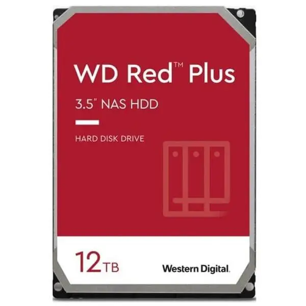 Western Digital 12 TB WD Red Plus 3.5" SATA III WD120EFBX