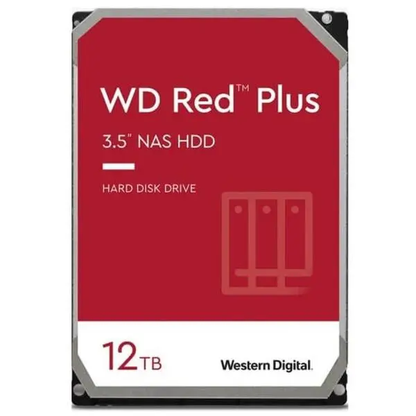 Western Digital Red Plus 12TB: Идеалният хард диск за съхранение на данни във вашия NAS или сървър