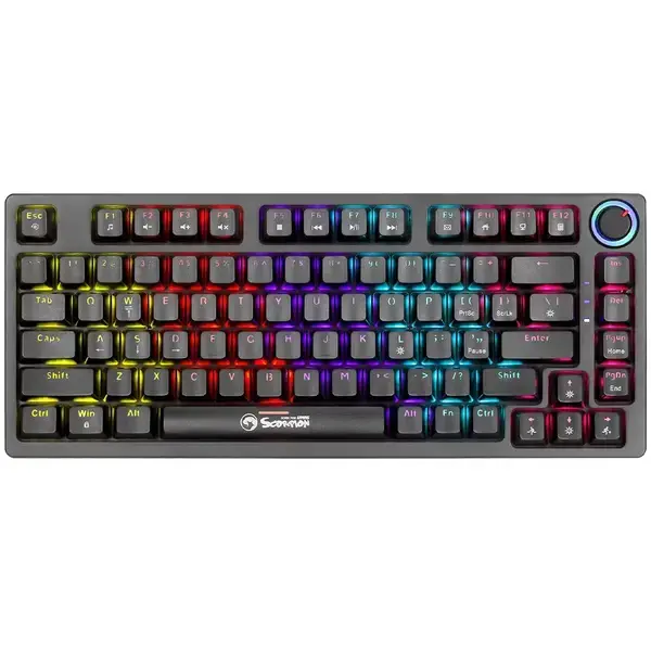 Моето ревю на Marvo Механична геймърска клавиатура 81 keys, TKL KG904