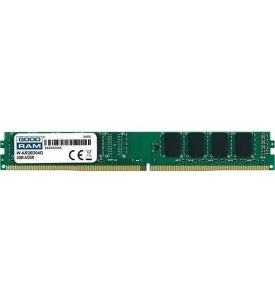 GOODRAM 4GB DDR4 2666MHz SODIMM, black colour IR-2666S464L16S/4G