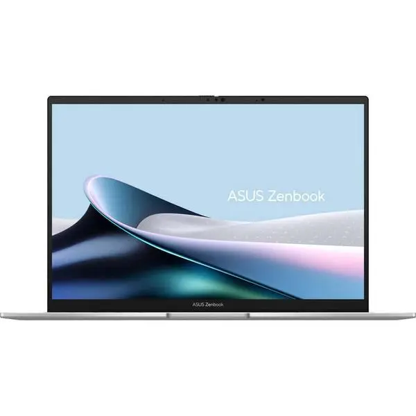 Лаптоп Asus Zenbook 14 UX3405CA-ST787X(90NB14W2-M01M20)(сив), шестнадесетядрен Intel Core Ultra 9 285H 2.7/5.4GHz, 14"(35.56cm) 2.8K OLED Glossy Display, 32GB LPDDR5X, 1TB SSD NVMe, 2x Thunderbolt 4, Windows 11 Pro