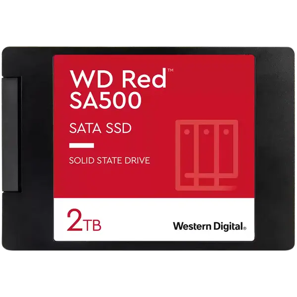 SSD WD Red (2.5'', 2TB, SATA III 6 Gb/s) - WDS200T2R0A-68CKB0