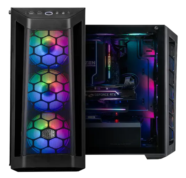 Cooler Master MasterBox MB511 RGB 500W CM V3 PSU MCB-B511D-KGNN-RGA