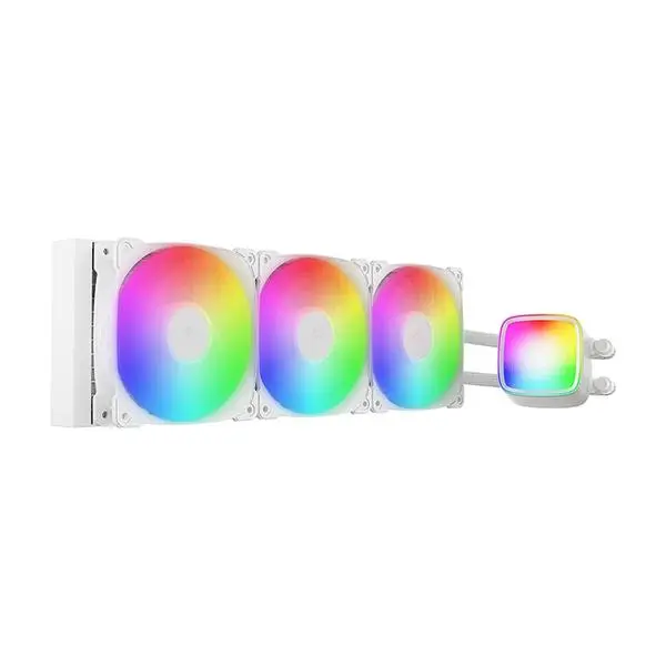 Geometric Future Geometric Future водно охлаждане Water Cooling Eskimo Pro 360 White Addressable RGB, LGA1851/AM5 - GEO-ESKIMO-PRO-36W