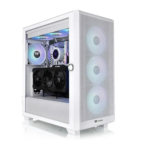 Thermaltake S250 TG ARGB Snow - CA-1Y6-00M6WN-00