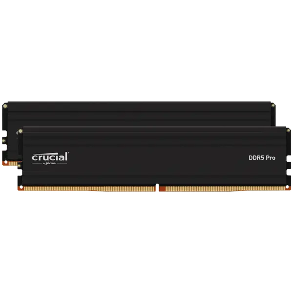Crucial Pro 96GB Kit (2x48GB) DDR5-5600 UDIMM CL46 (24Gbit) - CP2K48G56C46U5