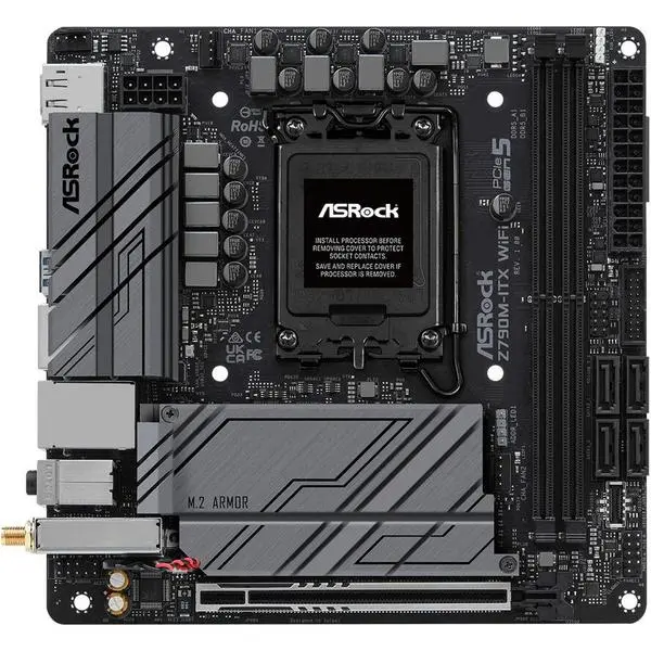 ASRock Z790M-ITX/WiFi: Малката дънна платка, която може всичко