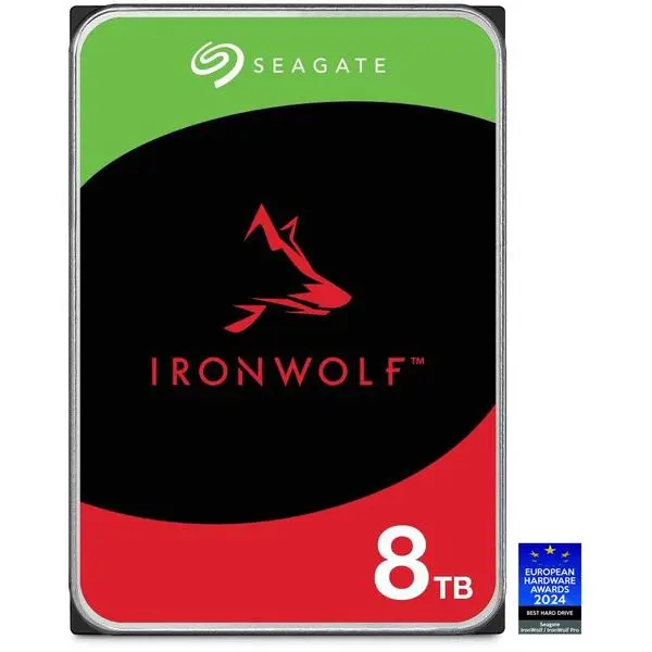 8TB Seagate IronWolf ST8000VN002 256MB NAS -  (К)  - ST8000VN002 (8 дни доставкa)