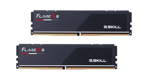 G.SKILL Flare X5 Black 32GB(2x16GB) DDR5 6000MHz CL32 F5-6000J3238F16GX2-FX5 1.35V, AMD EXPO -  F5-6000J3238F16GX2-FX5