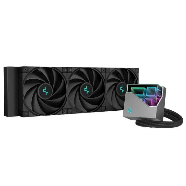 DeepCool Водно охлаждане Water Cooling LT720 Addressable RGB, Infinity mirror design LGA1700/AM5 - R-LT720-BKAMNF-G-1