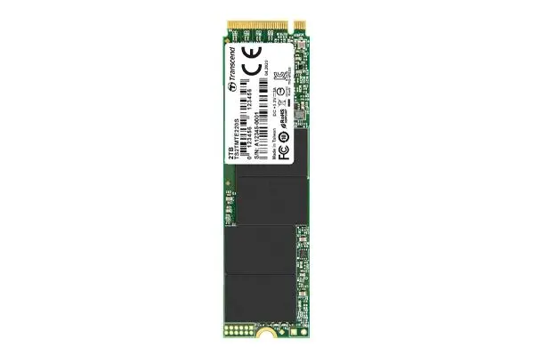 Transcend 2TB, M.2 2280, PCIe Gen3x4, M-Key, 3D TLC, with Dram - TS2TMTE220S - (P)