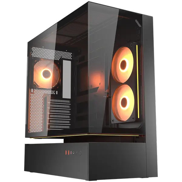 COUGAR CFV235 PC Case, Mid Tower, Black - CGR-2DA4B
