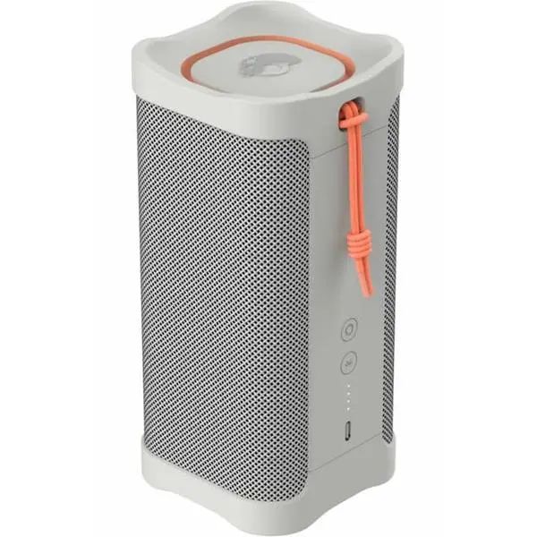 Тонколона Motorola Skullcandy Terrain XL bone/orange, 1.0, 20W, Bluetooth, AUX, USB-C, бяла, до 14 часа време на работа, IP67 защита