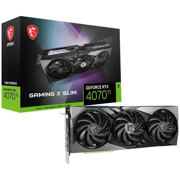 MSI RTX 4070 Ti 12GB Gaming X SLIM GDDR6X 3Fan: Преглед