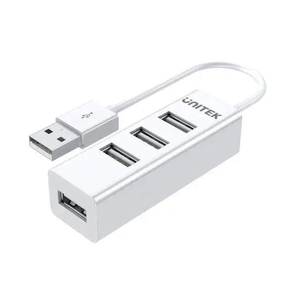 Unitek Unitek хъб USB 2.0 HUB 4 port White - Y-2146