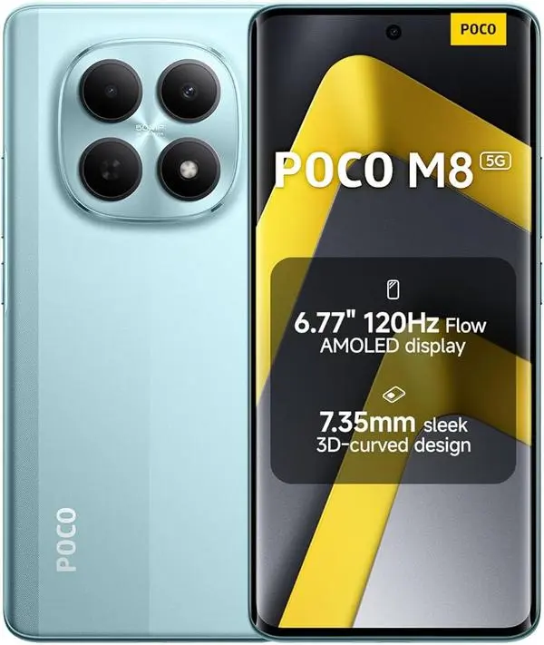 Смартфон POCO M8 5G 8/256GB Green (v)