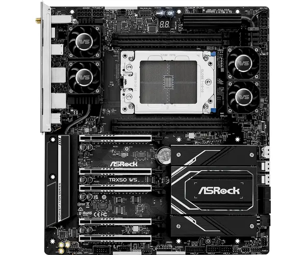 ASROCK TRX50 WS, Socket sTR5, ATX, 4xDDR5 - TRX50 WS