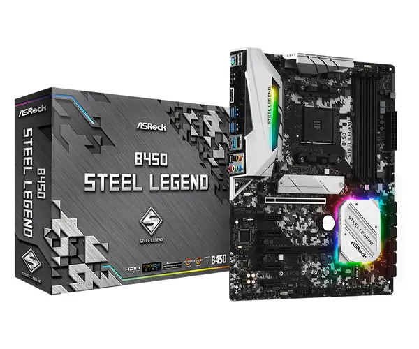 ASROCK B450 Steel Legend: Бюджетна дънна платка с висококачествени характеристики