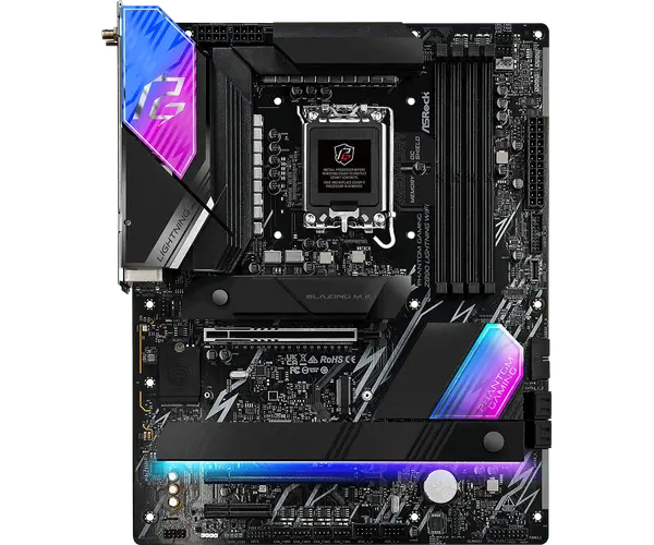 Дънна платка ASROCK Z890 4xDDR5  4xSATA3  RAID HDMI                  4xM2 GLAN        2xPCIEx16 1xPCIEx1  WiFi (71597)