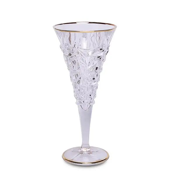Чаша за вино Bohemia 1845 Glacier Gold 250ml, 6 броя - 1000267