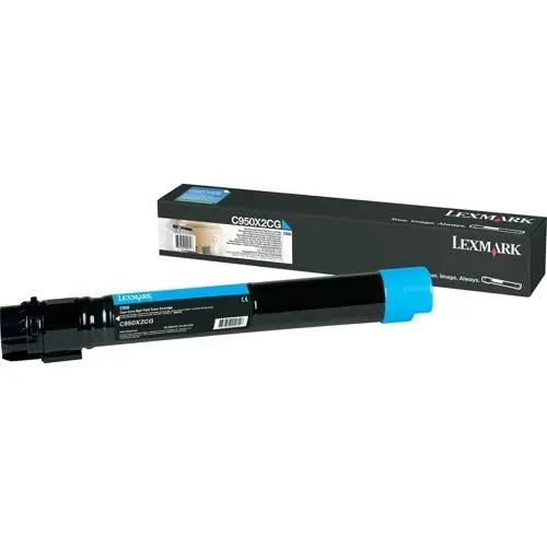 Lexmark C950X2CG C950 Cyan 22K Toner Cartridge - C950X2CG